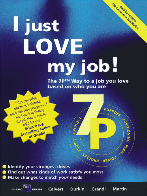 Title details for I Just Love My Job! by Roy Calvert - Wait list